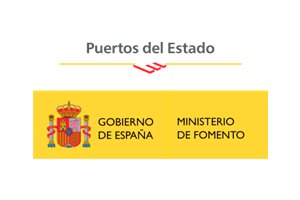 Logo de los Puertos del Estado.